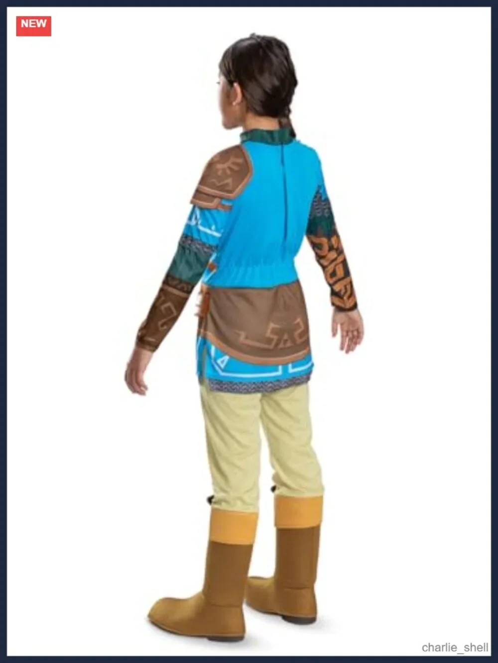 Link Tears of the Kingdom Deluxe Child Costume Jumpsuit Cape